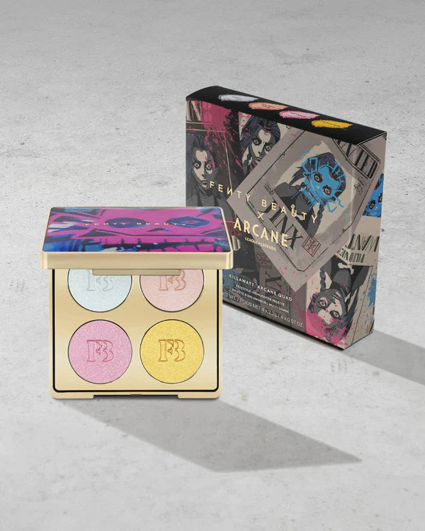 Fenty Beauty Arcane Collection Killawatt quad highlighter palette лимитирана палитра хайлайтъри