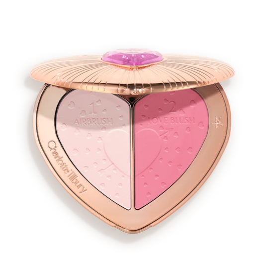 Charlotte Tilbury Pillowtalk Beauty Soulmates Face Palette палитра руж и пудра