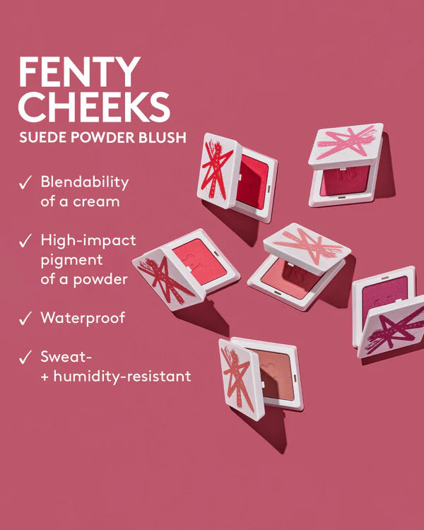 Fenty Cheeks Suede powder blush прахообразен руж