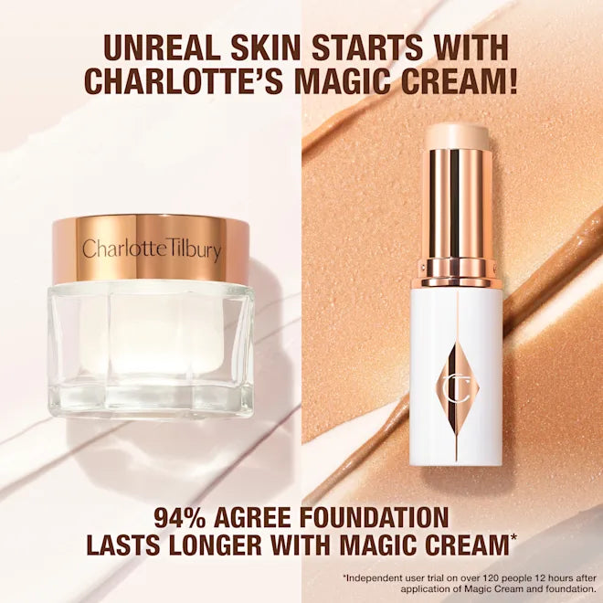 Charlotte Tilbury Unreal Skin sheer glow tint озаряващ стик