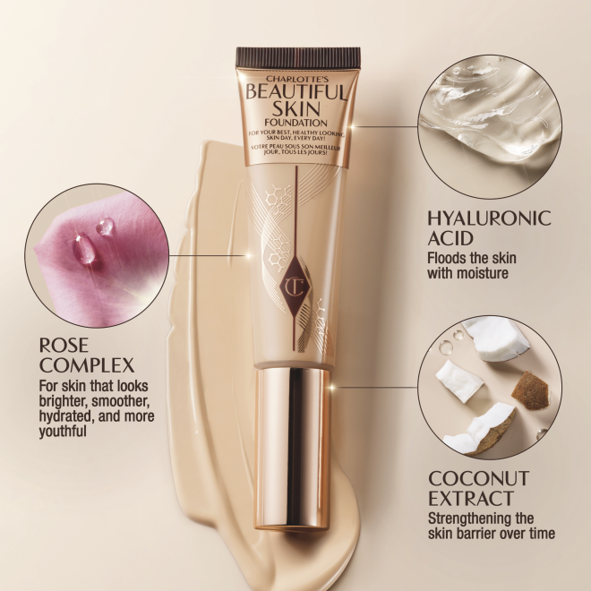 Charlotte Tilbury Beautiful skin фон дьо тен