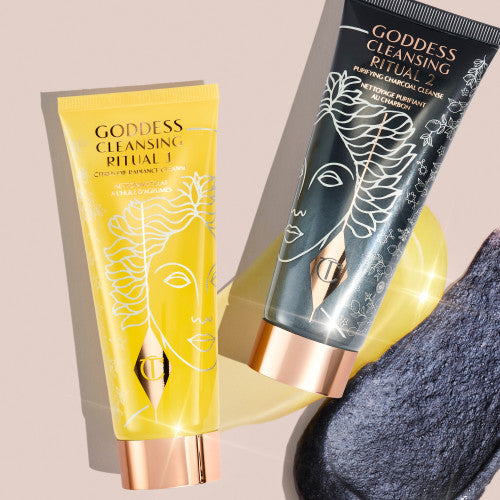 Charlotte Tilbury Goddes Cleansing Ritual Duo комплект за почистване на лице